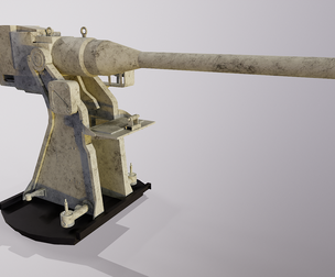 76.2 mm universal deck gun 34-K mod.1935 H