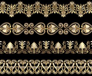 Path Ornament Pack 04