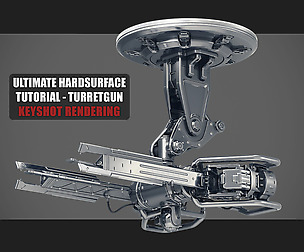 UHT - Turretgun - Keyshot Rendering