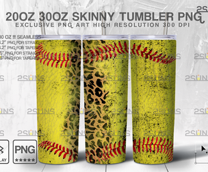 20oz Dirty Softball MOM Skinny Tumbler