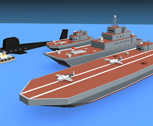 Low Poly Warships Pack