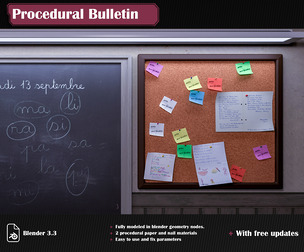 Procedural Bulletin + Sticky Note & Nail
