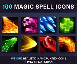 Magic Spell Icons