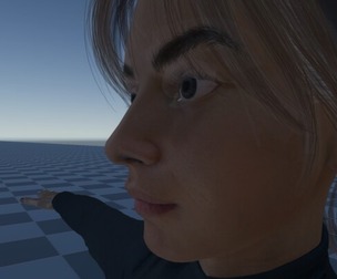 Realistic 3D Model of a Woman