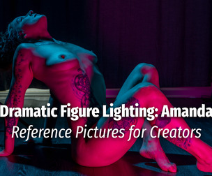 Dramatic Figure Lighting: Amanda - Reference