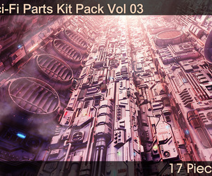Sci-Fi Parts Kit Pack Vol 03