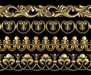 Path Ornament Pack 06