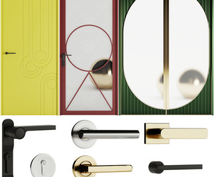 Set Modern Door 02