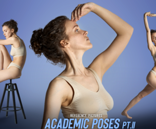 Academic Poses Reference Pictures Part II