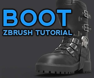 Boot ZBrush Tutorial