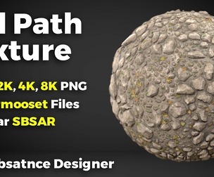 Hill Path Texture
