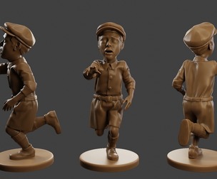 ww2 Scared Little Boy SLB1 004