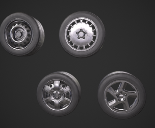 Various Car Tires