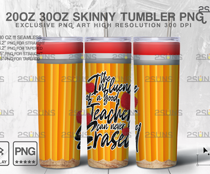 20oz The Influence of A Good Teacher Tumbler