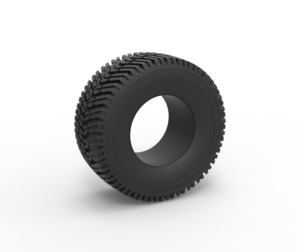 Offroad tire 65 Scale 1:25