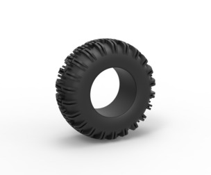 Offroad tire 67 Scale 1:25