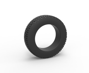Offroad tire 70 Scale 1:25