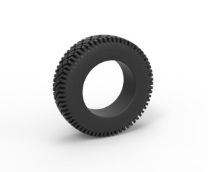 Offroad tire 71 Scale 1:25