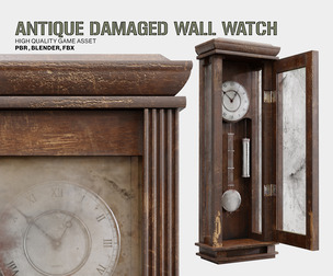 Vintage Classical Wooden Wall clock
