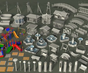 Environment Props - Collection 2 - 101 pieces