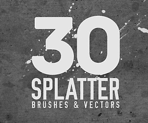 Splatter Ink Brushes