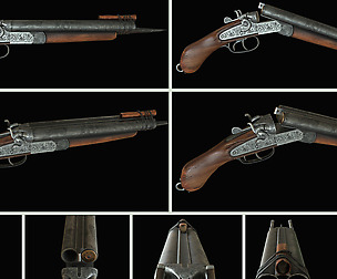Zombie Hunter Sawed-off Shotgun