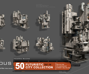 50 FUTURSITIC (INDUSTRIAL ) BUILDING VOL 14 +Bonus