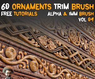 60 Ornaments Trim Brushe – Vol 4