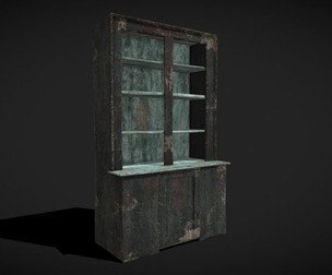 Old Medieval Cabinet