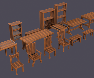 Stylized Furniture Collection
