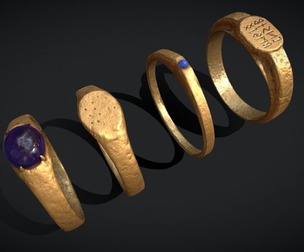 Four Medieval Rings