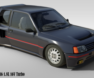 Peugeot 205 T16 1.8L 16V Turbo