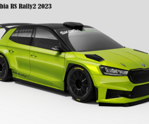 2023 Skoda Fabia RS Rally2 (low poly)