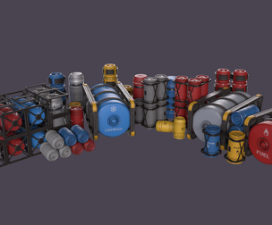 Sci-Fi Barrel Collection