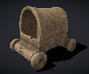 Clay Toy Wagon