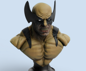 Wolverine Bust