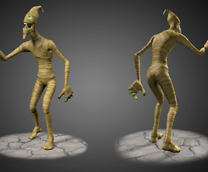 Mummy of the cellar
