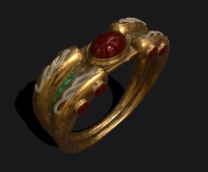 Jeweled Concept Ring