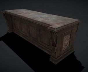 Renaissance End Table