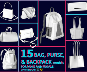15 BAG, PURSE, AND BACKPACK MODELS