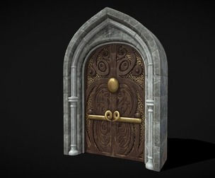 Regal Castle Door