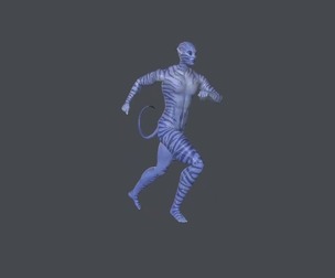 AVTR-004 Avatar Running Animation