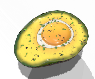 EggAvocadoBaked