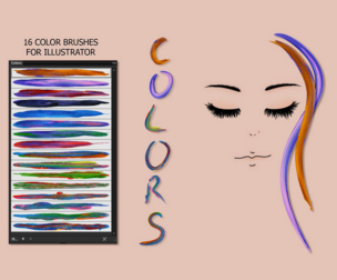Colors Illustrator Brushes