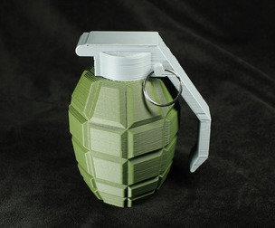 Frag Grenade Storage Box Container Tube