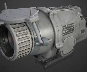 Gray Weapon Thermal Sight