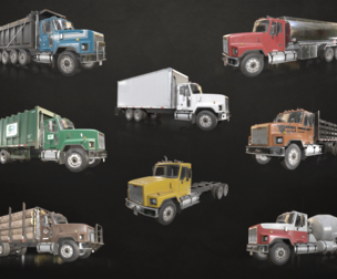 Classic Truck Collection - Low Poly