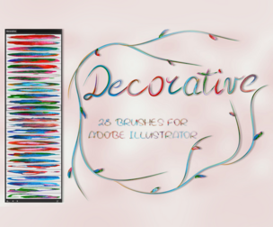 Decorative Illustrator Brushes