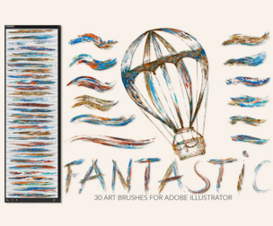 Fantastic Illustrator Brushes