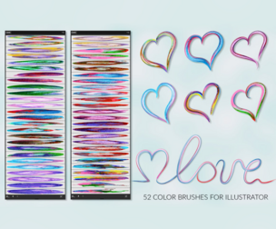 Love Illustrator Brushes